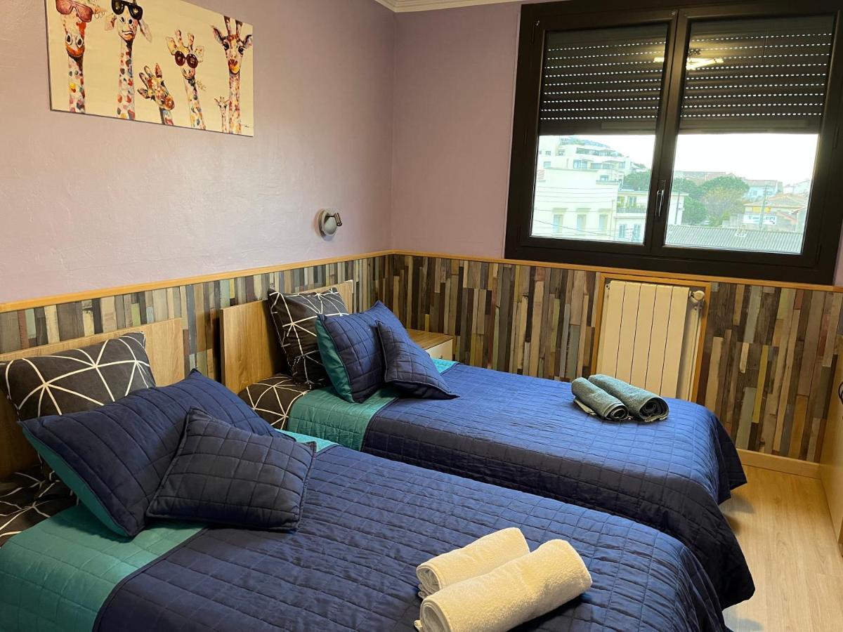 Sun Escape, Appart Renove Climatise 3 Pieces 4-6 Pers, 350M De La Plage Marseille Exterior photo